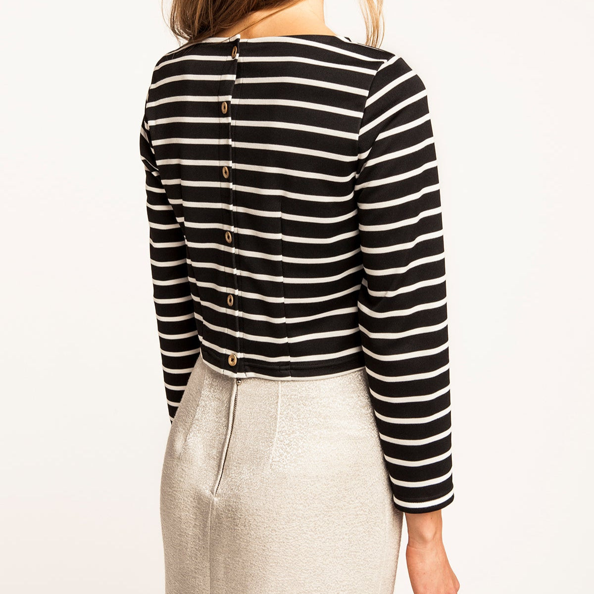 Named Clothing-Kanerva Button-Back Tee Pattern - PDF DOWNLOAD-sewing pattern-gather here online