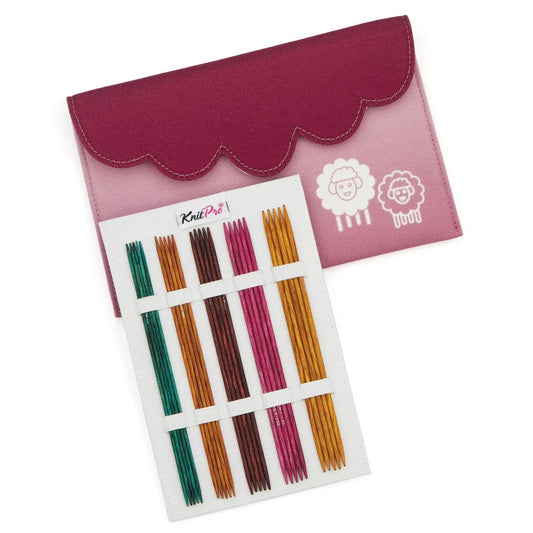 KnitPro/Knitters Pride-KnitPro Dreamz - 6" DPN Deluxe Needle Set-knitting needles-gather here online