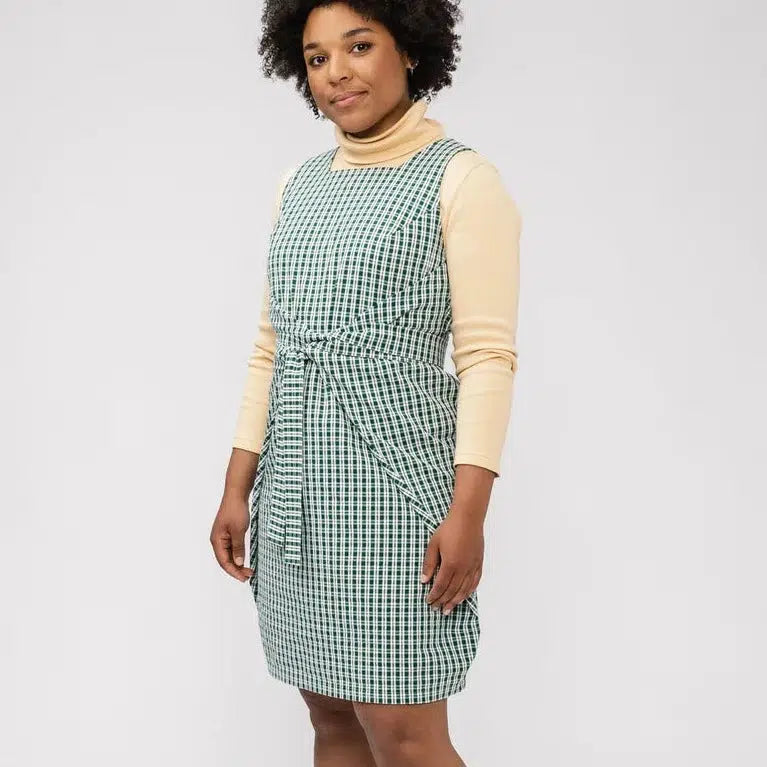 Named Clothing-Lilja Dress, Pinafore, & Blouse Pattern-sewing pattern-gather here online
