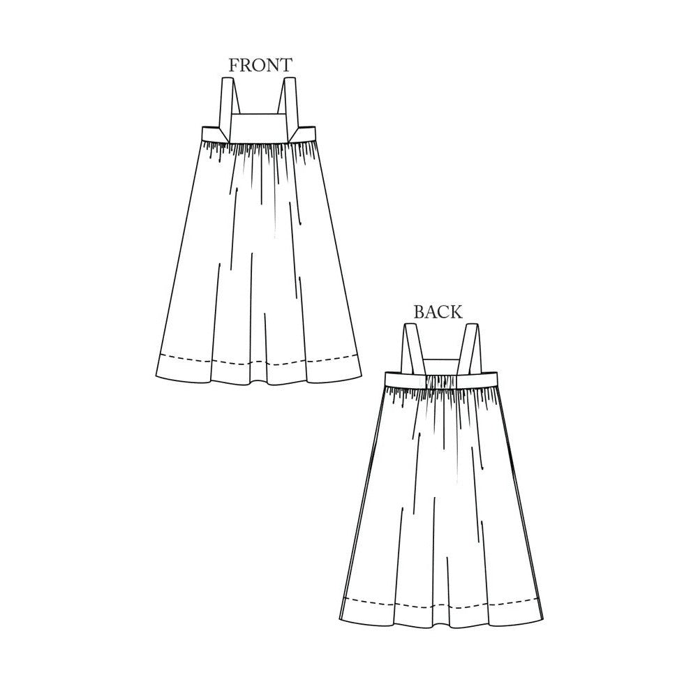 Merchant & Mills-Honey Dress Pattern - PDF DOWNLOAD-sewing pattern-gather here online