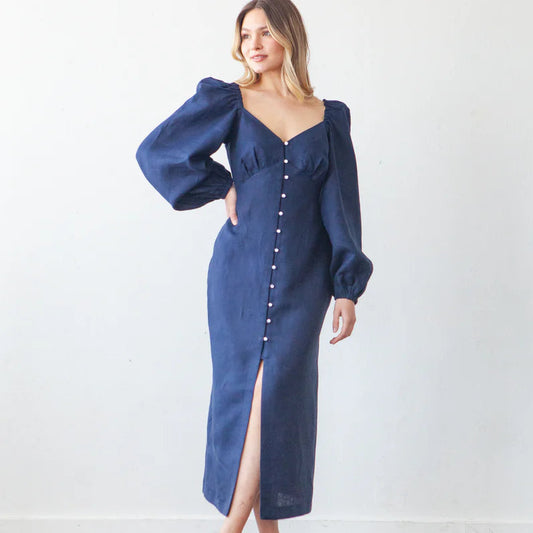True Bias-Lora Dress Pattern-sewing pattern-gather here online