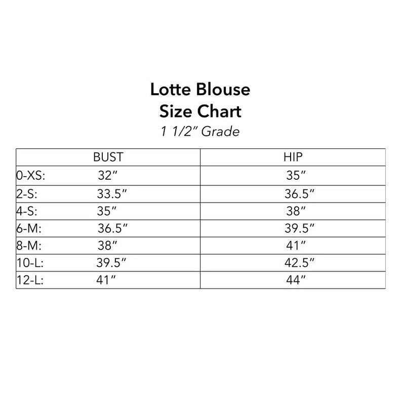 Anna Allen Patterns-Lotte Blouse Pattern - PDF DOWNLOAD-sewing pattern-gather here online