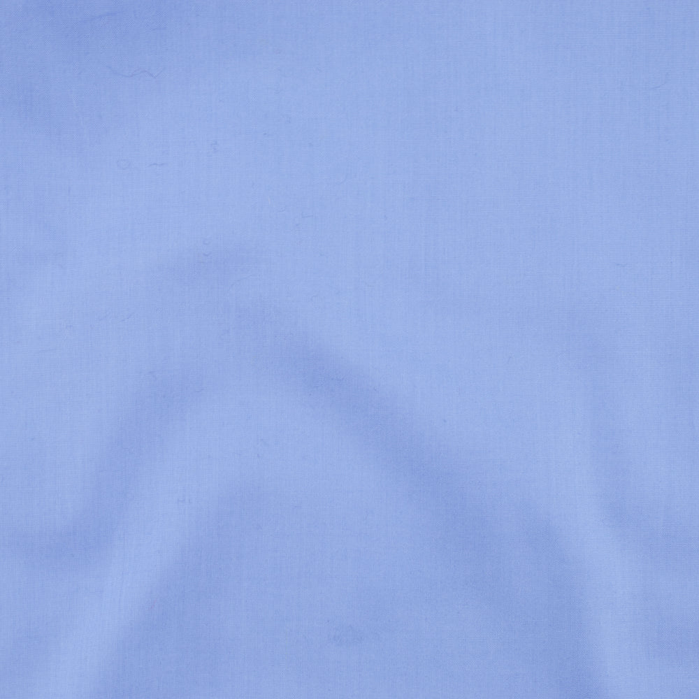 Birch Organic Fabrics-Long Branch Solid Poplin-fabric-Cornflower-gather here online