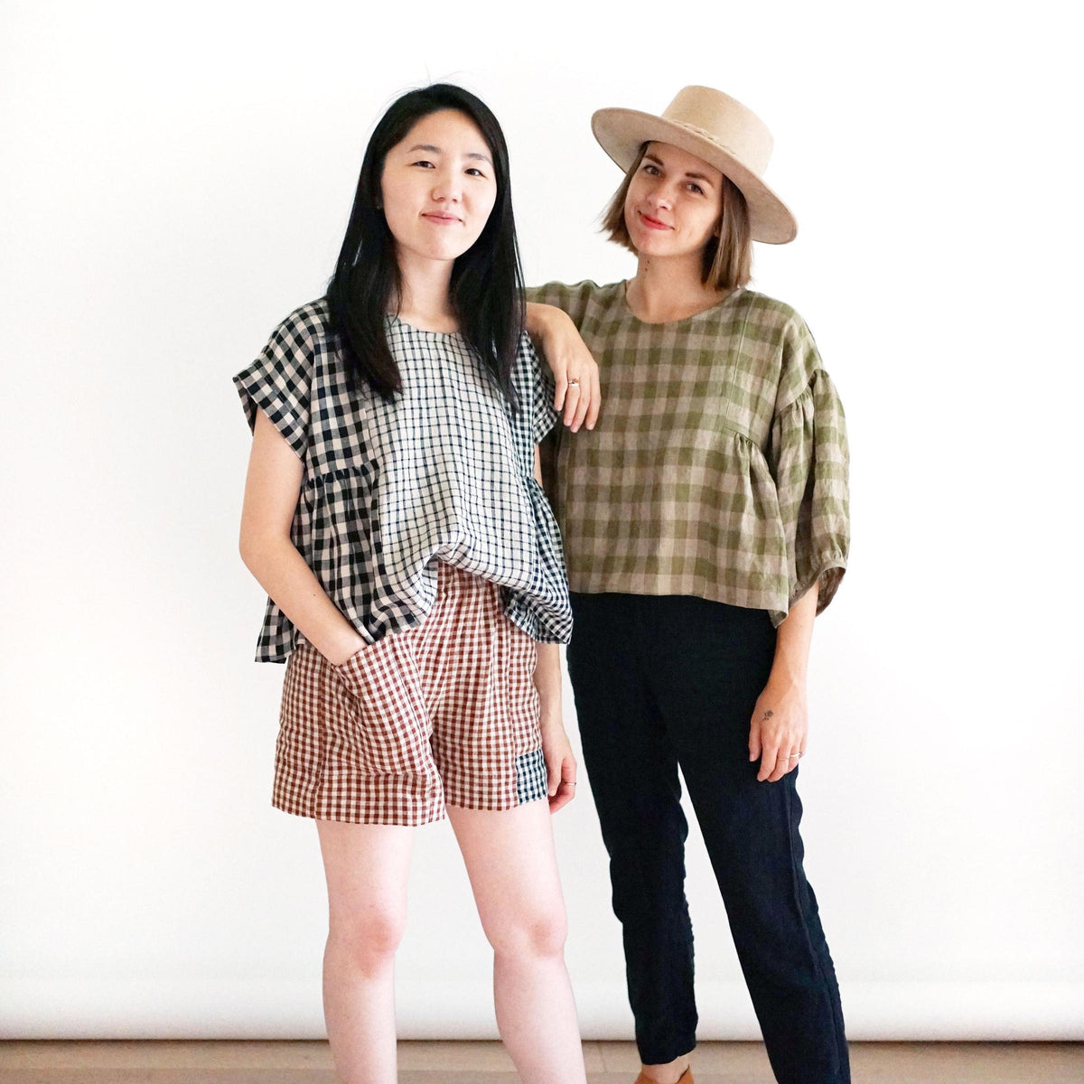 Matchy Matchy Sewing Club-Collage Gather Top Pattern - PDF DOWNLOAD-sewing pattern-gather here online