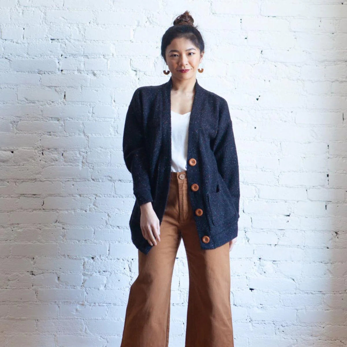 gather here classes-Marlo Cardigan (serger workshop) - two sessions-class-gather here online