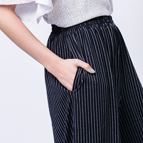 Named Clothing-Ninni Elastic Waist Culottes Pattern - PDF DOWNLOAD-sewing pattern-gather here online