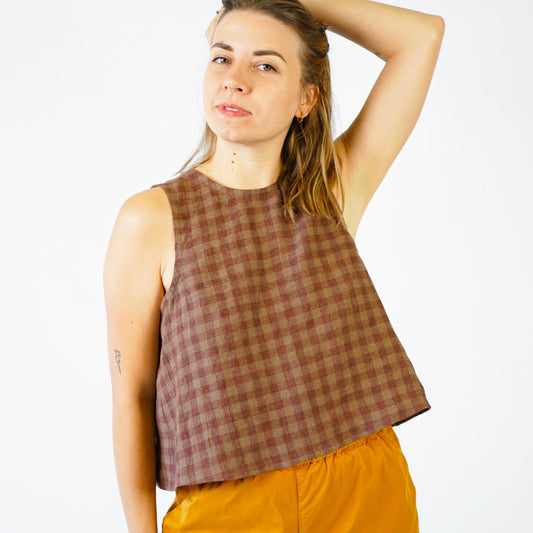 Matchy Matchy Sewing Club-Open Back Smock Top Pattern - PDF DOWNLOAD-sewing pattern-gather here online