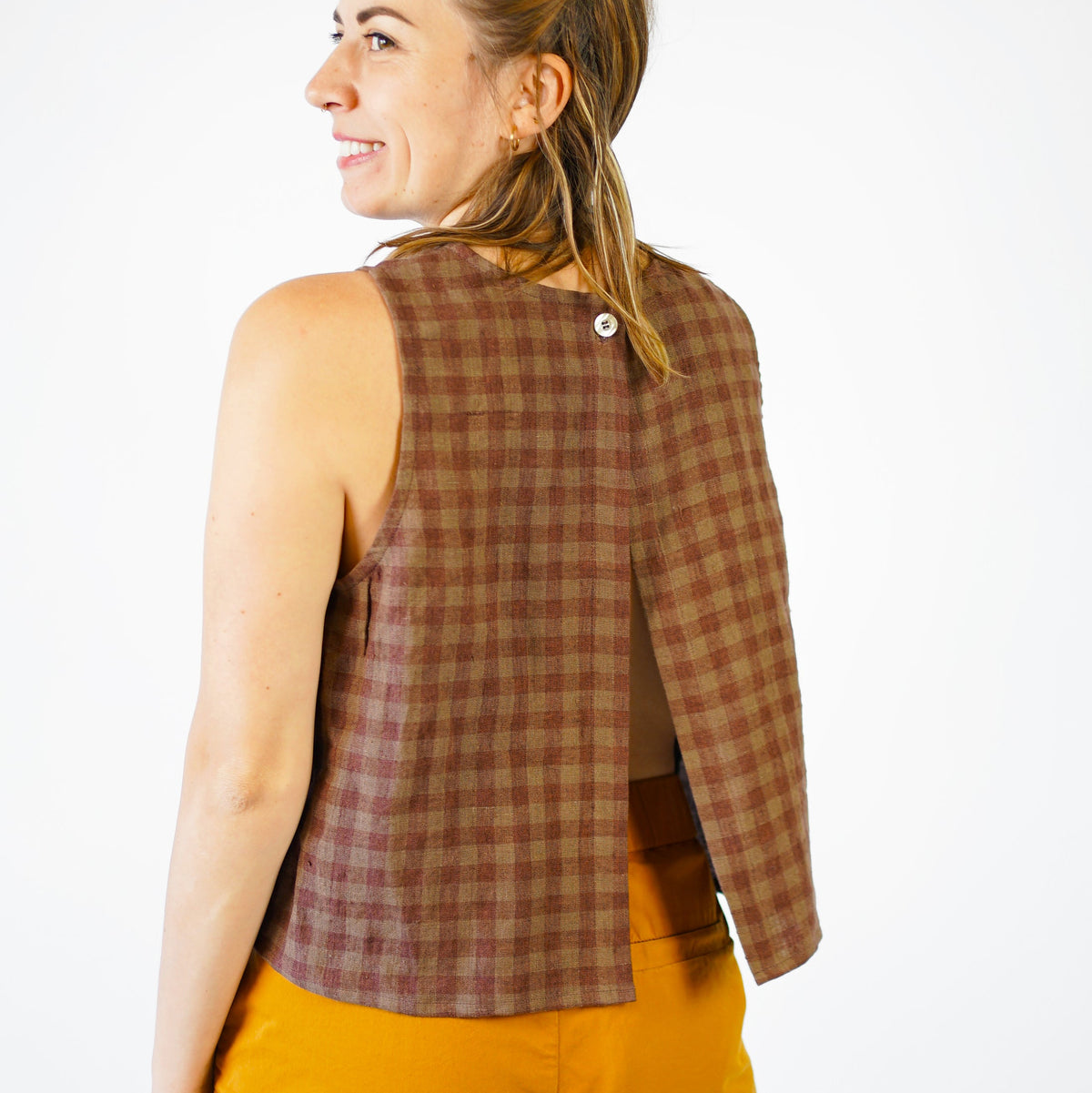Matchy Matchy Sewing Club-Open Back Smock Top Pattern - PDF DOWNLOAD-sewing pattern-gather here online