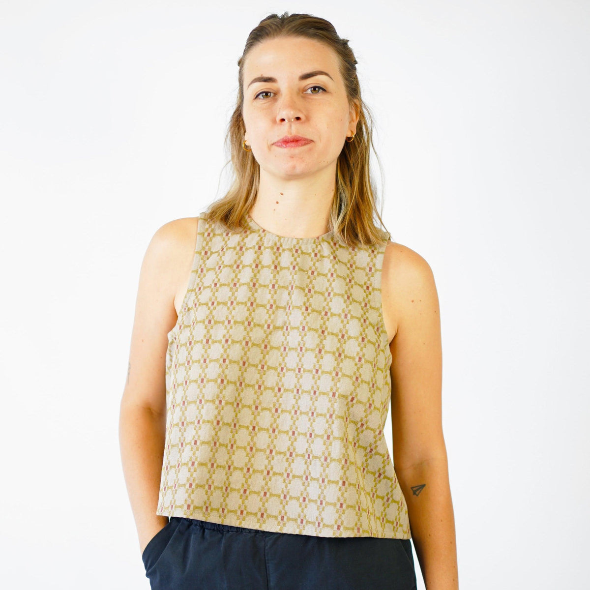 Matchy Matchy Sewing Club-Open Back Smock Top Pattern - PDF DOWNLOAD-sewing pattern-gather here online