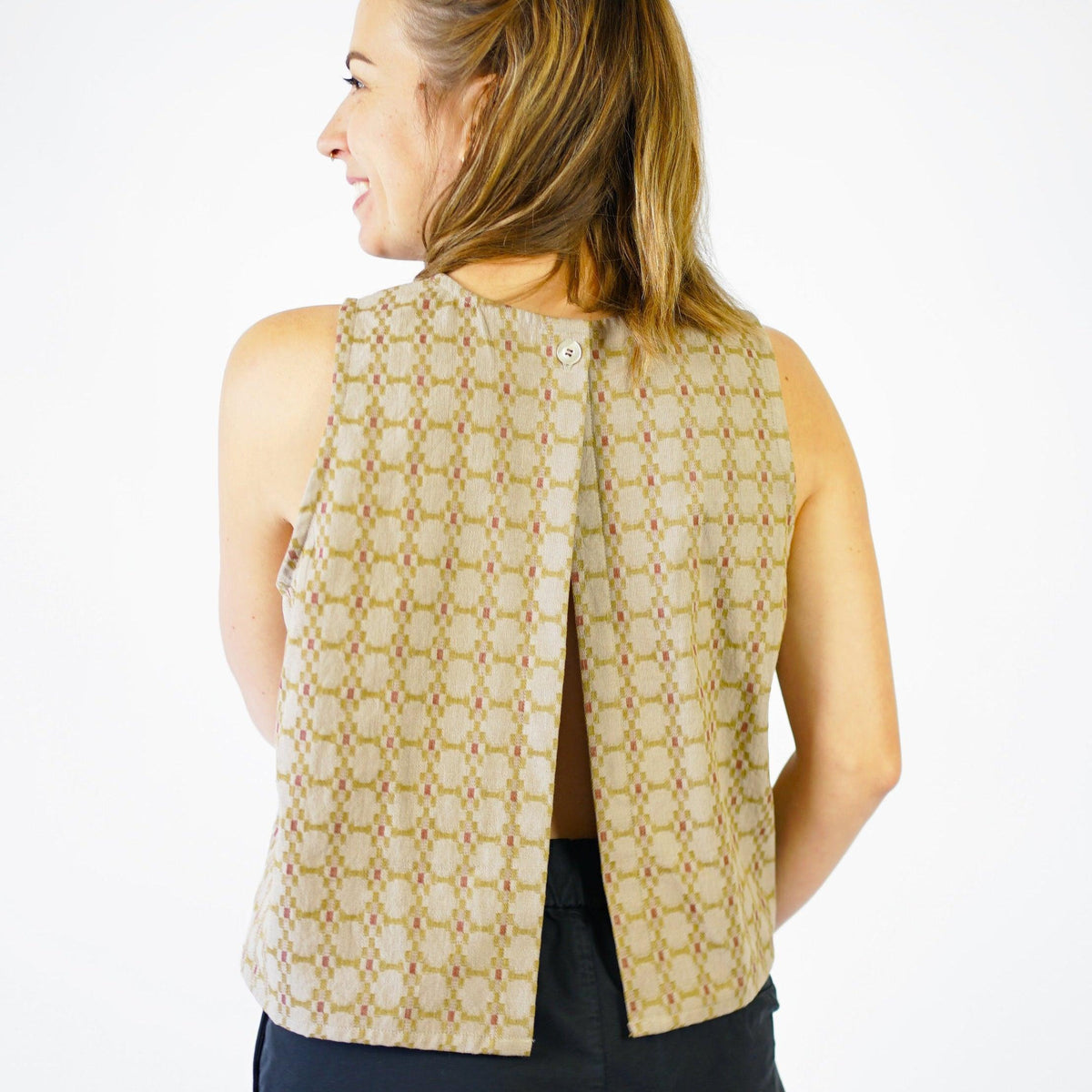 Matchy Matchy Sewing Club-Open Back Smock Top Pattern - PDF DOWNLOAD-sewing pattern-gather here online