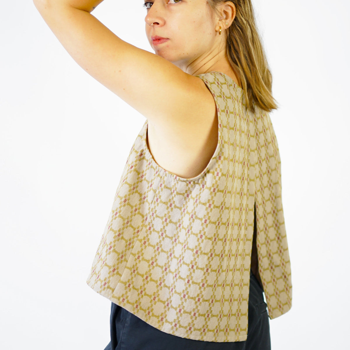 Matchy Matchy Sewing Club-Open Back Smock Top Pattern - PDF DOWNLOAD-sewing pattern-gather here online