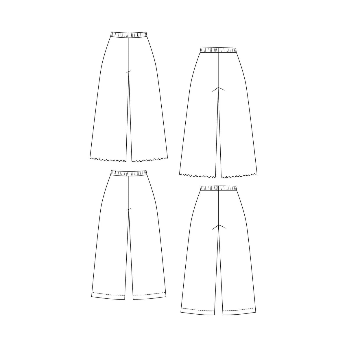 Named Clothing-Olo Cozy Pants Pattern - PDF DOWNLOAD-sewing pattern-gather here online