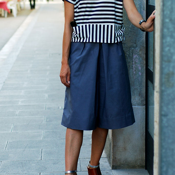 Liesl + Co-Girl Friday Culottes Pattern - PDF DOWNLOAD-sewing pattern-gather here online