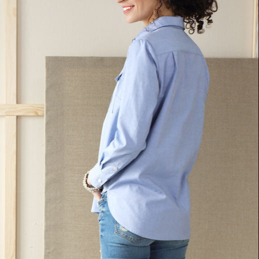 Liesl + Co-Classic Shirt Pattern - PDF DOWNLOAD-sewing pattern-gather here online