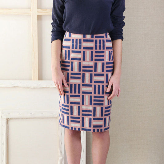 Liesl + Co-Extra-Sharp Pencil Skirt Pattern - PDF DOWNLOAD-sewing pattern-gather here online