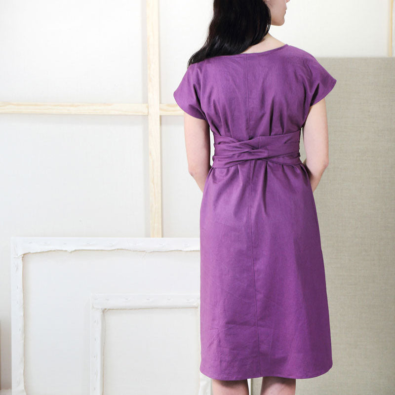 Liesl + Co-Terrace Dress Pattern - PDF DOWNLOAD-sewing pattern-gather here online