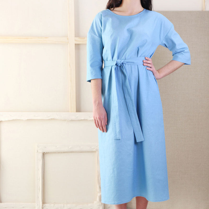 Liesl + Co-Terrace Dress Pattern - PDF DOWNLOAD-sewing pattern-gather here online