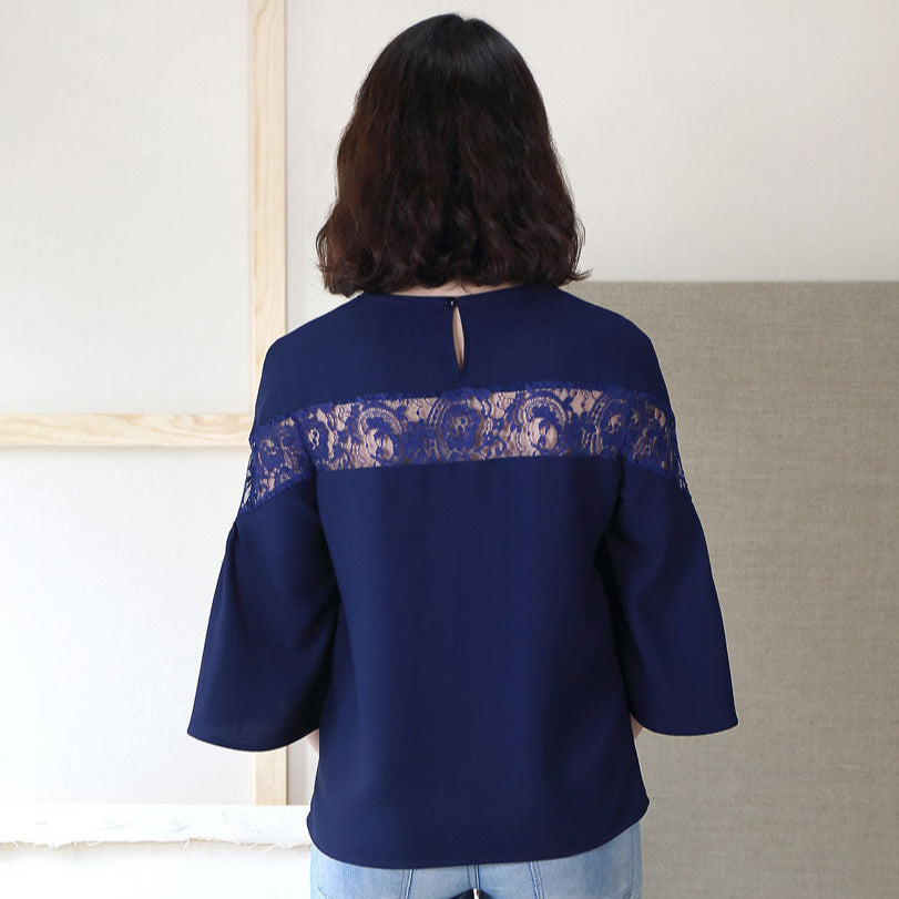 Liesl + Co-Afternoon Tea Blouse Pattern - PDF DOWNLOAD-sewing pattern-gather here online