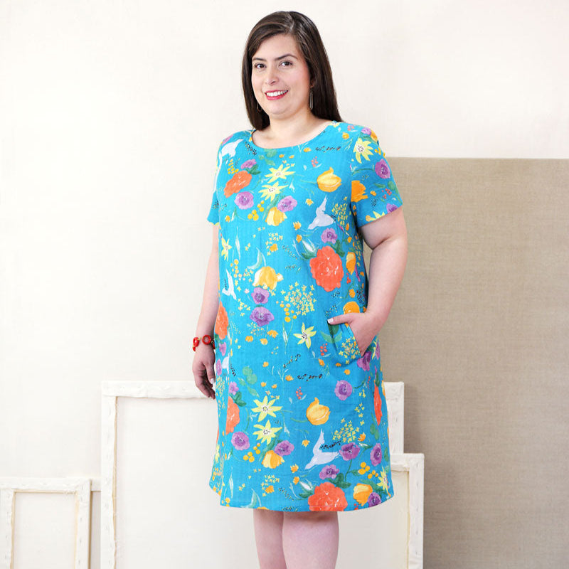 Liesl + Co-Gelato Blouse & Dress Pattern - PDF DOWNLOAD-sewing pattern-gather here online