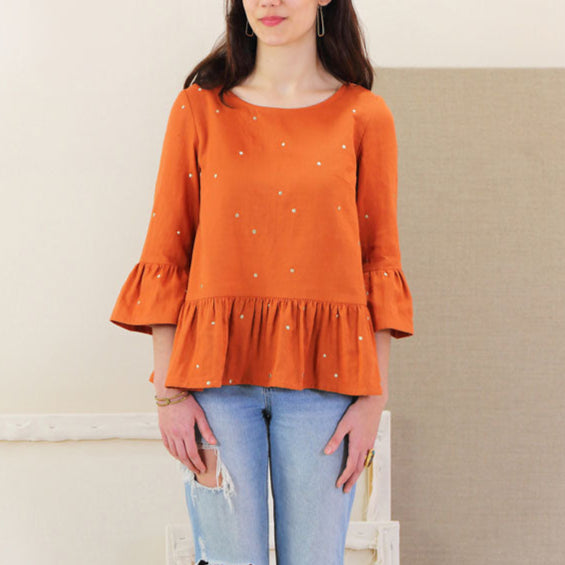 Liesl + Co-Gelato Blouse & Dress Pattern - PDF DOWNLOAD-sewing pattern-gather here online