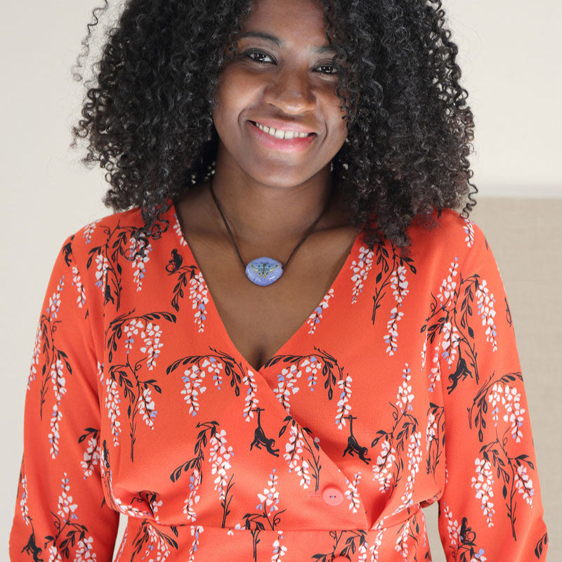 Liesl + Co-Saint-Germain Wrap Dress Pattern - PDF DOWNLOAD-sewing pattern-gather here online