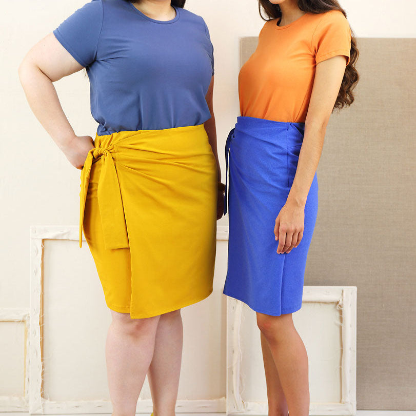 Liesl + Co-Kensington Knit Skirt Pattern - PDF DOWNLOAD-sewing pattern-gather here online