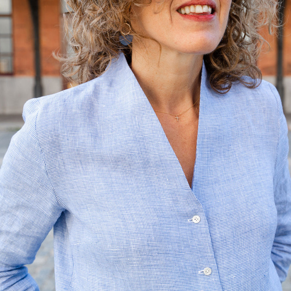 Liesl + Co-Fitzroy Blouse Pattern - PDF DOWNLOAD-sewing pattern-gather here online