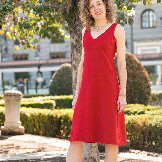 Liesl + Co-Marais Knit Dress & Top Pattern - PDF DOWNLOAD-sewing pattern-gather here online