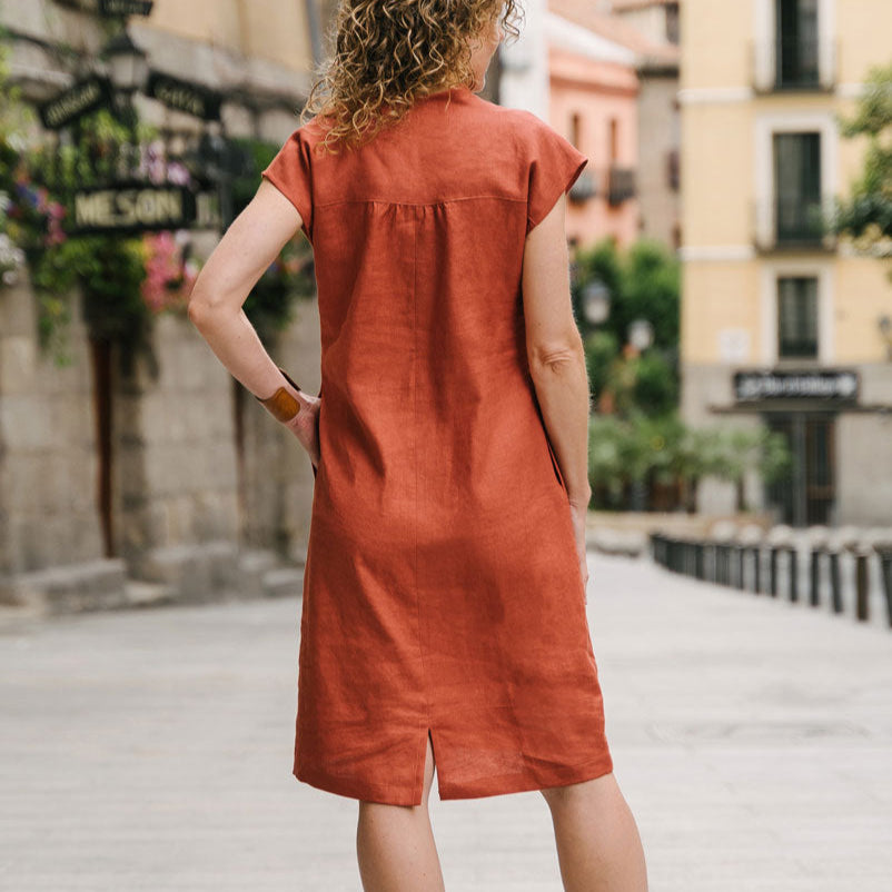 Liesl + Co-Fira Dress & Top Pattern - PDF DOWNLOAD-sewing pattern-gather here online