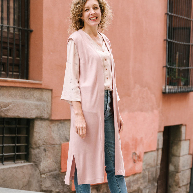 Liesl + Co-Melville Cardigan & Vest Pattern - PDF DOWNLOAD-sewing pattern-gather here online