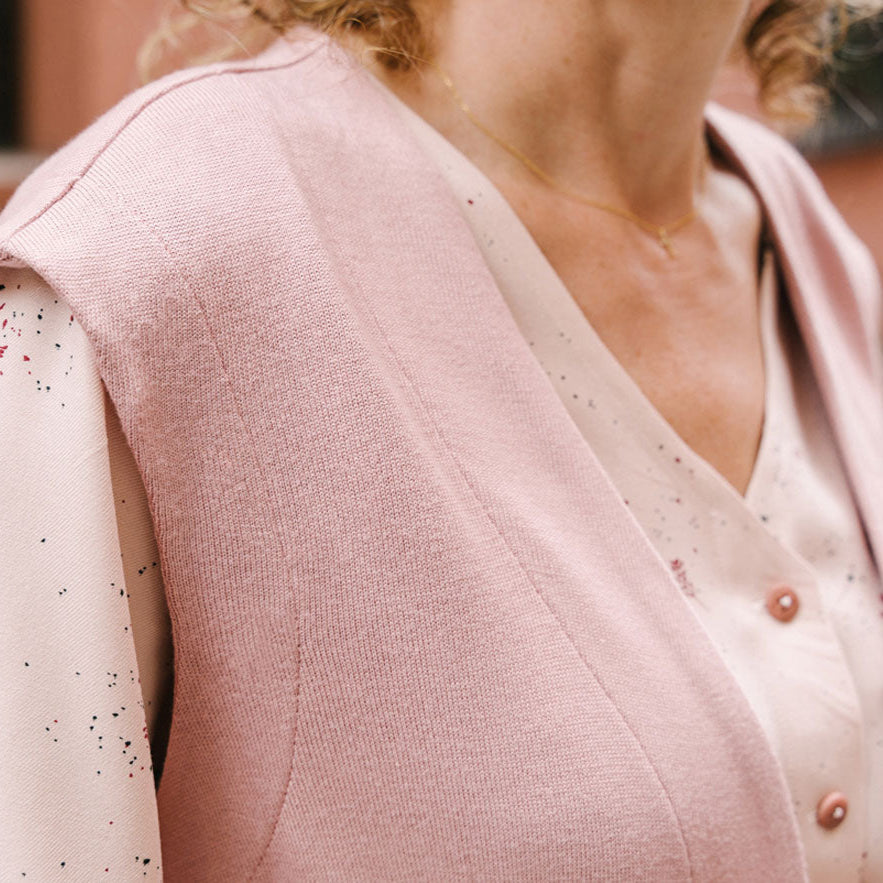 Liesl + Co-Melville Cardigan & Vest Pattern - PDF DOWNLOAD-sewing pattern-gather here online