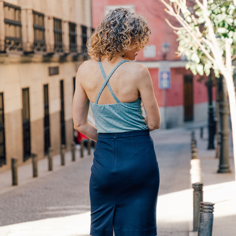 Liesl + Co-Tribeca Knit Cami Pattern - PDF DOWNLOAD-sewing pattern-gather here online