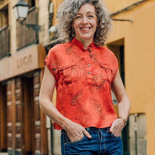 Liesl + Co-Santa Rosa Top & Dress Pattern - PDF DOWNLOAD-sewing pattern-gather here online