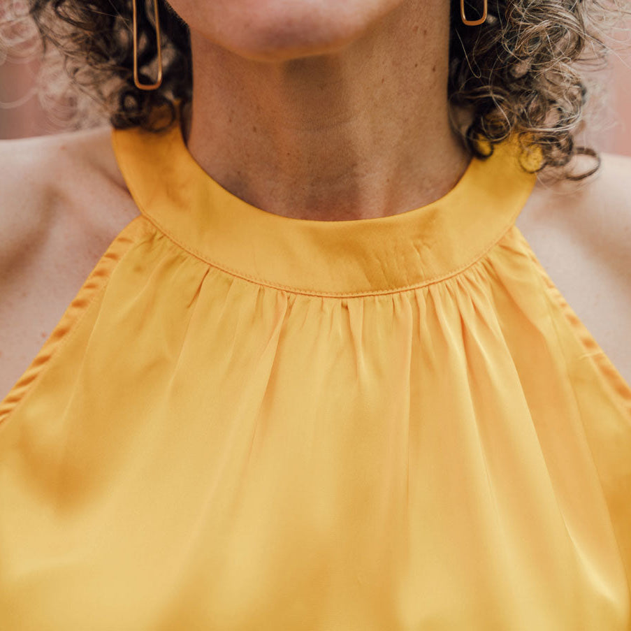 Liesl + Co-Sintra Halter Top & Dress Pattern - PDF DOWNLOAD-sewing pattern-gather here online