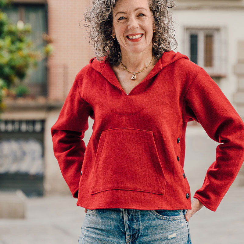 Liesl + Co-Antwerp Pullover Pattern - PDF DOWNLOAD-sewing pattern-gather here online