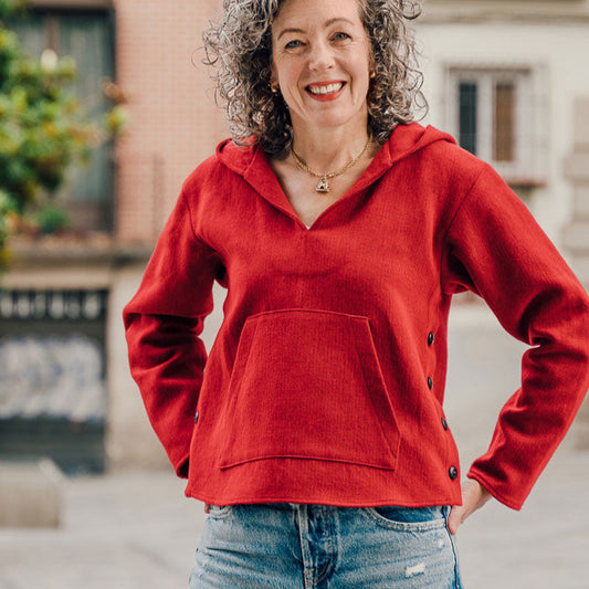 Liesl + Co-Antwerp Pullover Pattern - PDF DOWNLOAD-sewing pattern-gather here online