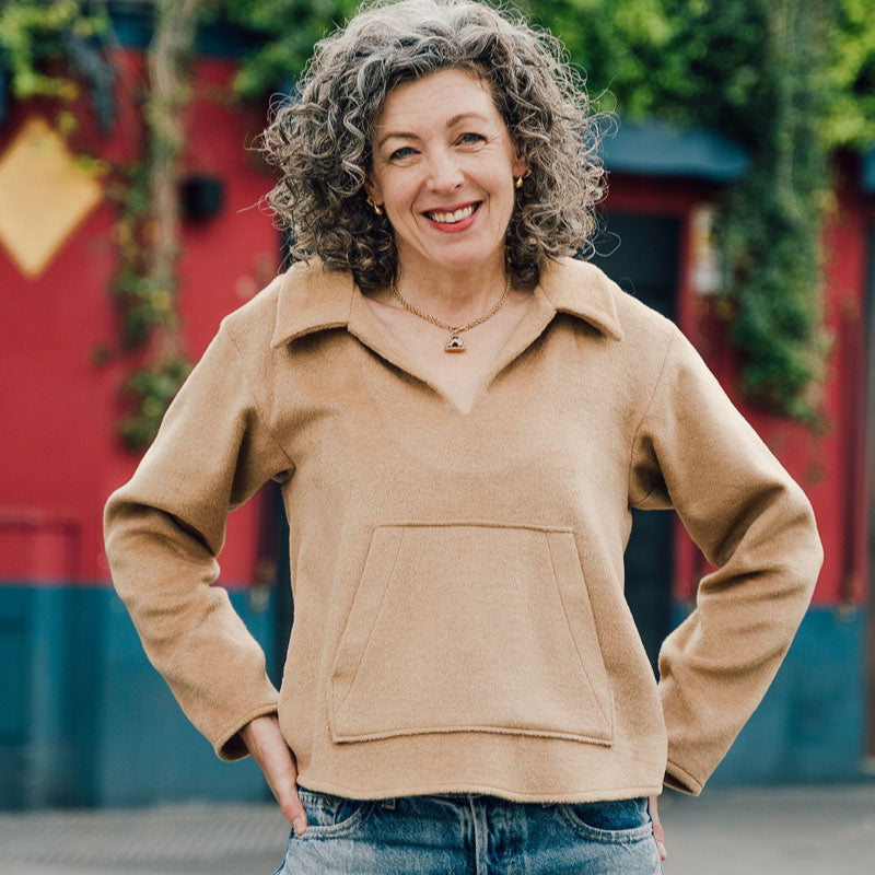 Liesl + Co-Antwerp Pullover Pattern - PDF DOWNLOAD-sewing pattern-gather here online