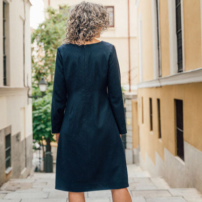 Liesl + Co-Kyoto Dress Pattern - PDF DOWNLOAD-sewing pattern-gather here online