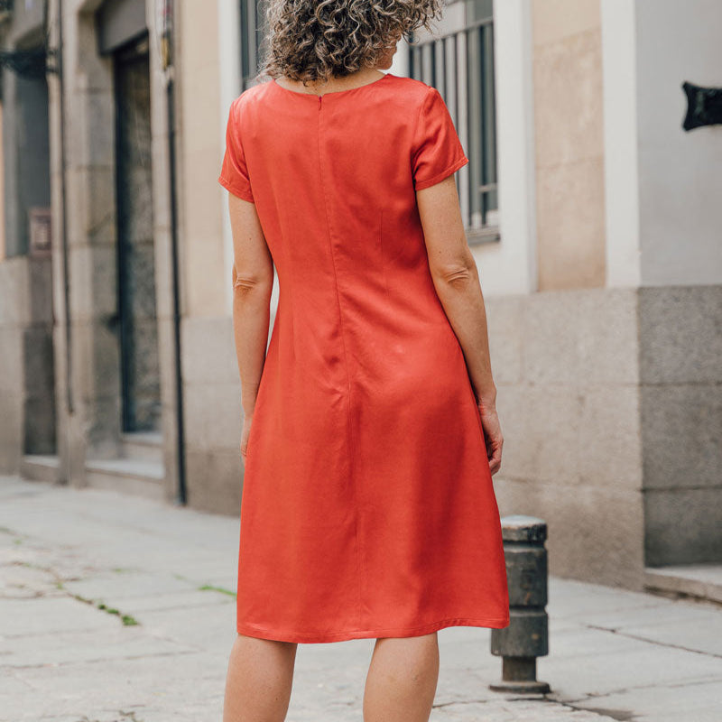 Liesl + Co-Kyoto Dress Pattern - PDF DOWNLOAD-sewing pattern-gather here online