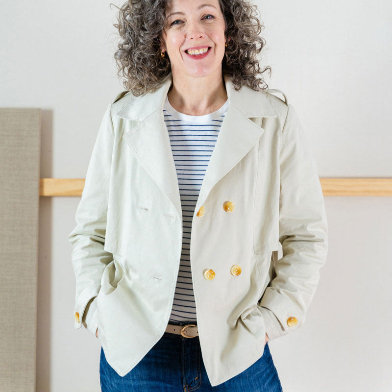 Liesl + Co-Prado Trench Coat Pattern - PDF DOWNLOAD-sewing pattern-gather here online