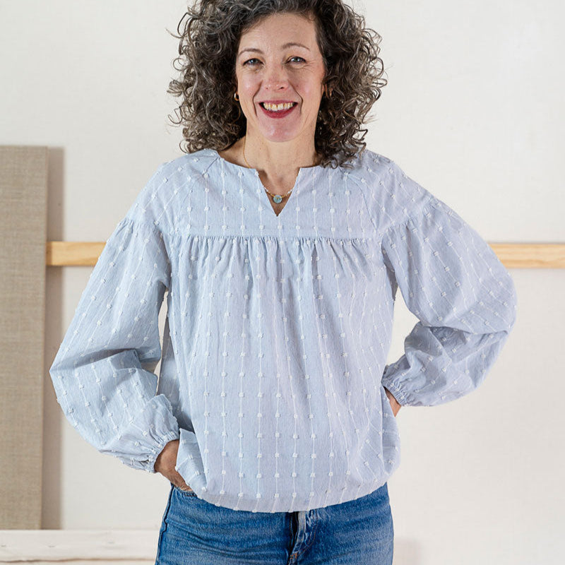Liesl + Co-Positano Blouse & Dress Pattern - PDF DOWNLOAD-sewing pattern-gather here online