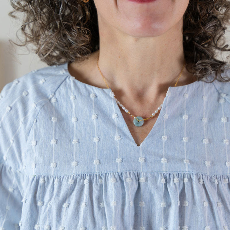 Liesl + Co-Positano Blouse & Dress Pattern - PDF DOWNLOAD-sewing pattern-gather here online