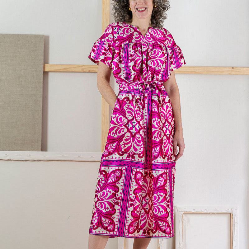 Liesl + Co-Positano Blouse & Dress Pattern - PDF DOWNLOAD-sewing pattern-gather here online