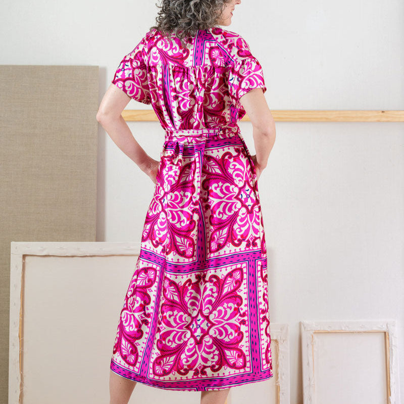 Liesl + Co-Positano Blouse & Dress Pattern - PDF DOWNLOAD-sewing pattern-gather here online