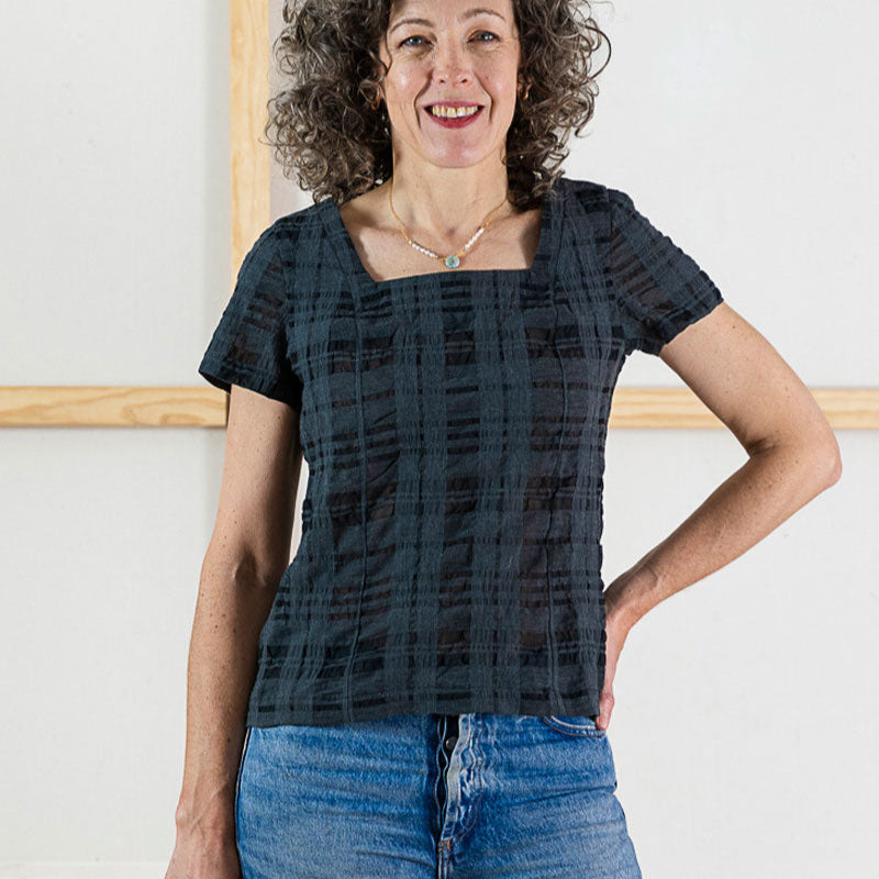 Liesl + Co-Laureles Top & Dress Pattern - PDF DOWNLOAD-sewing pattern-gather here online