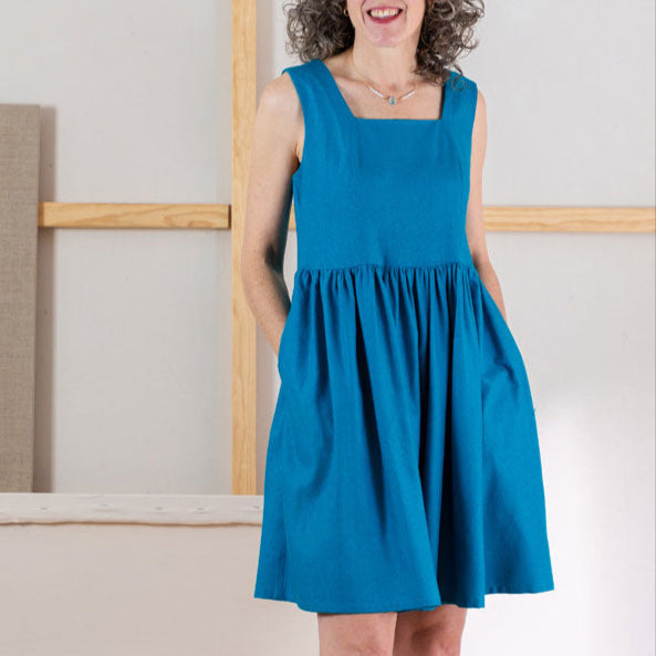 Liesl + Co-Laureles Top & Dress Pattern - PDF DOWNLOAD-sewing pattern-gather here online