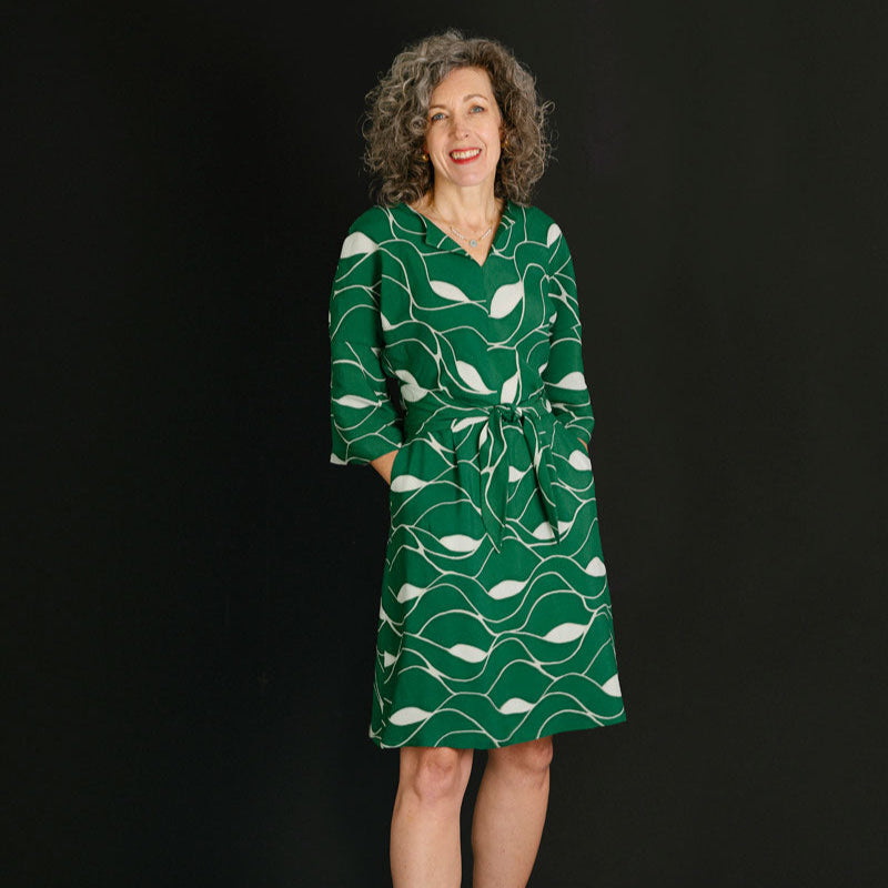 Liesl + Co-Chacarita Wrap Dress Pattern - PDF DOWNLOAD-sewing pattern-gather here online