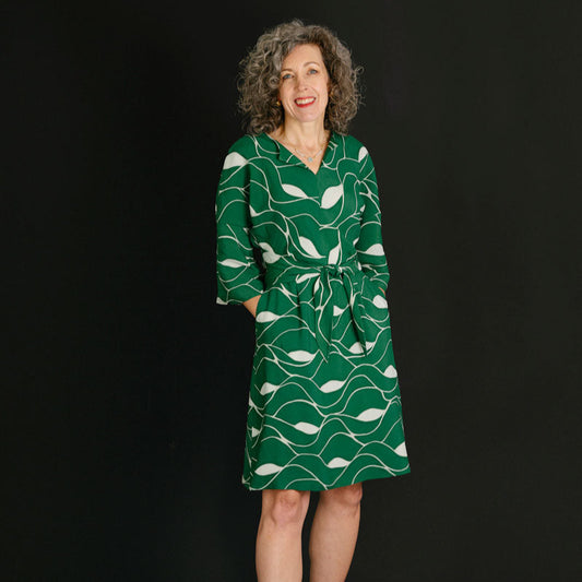 Liesl + Co-Chacarita Wrap Dress Pattern - PDF DOWNLOAD-sewing pattern-gather here online