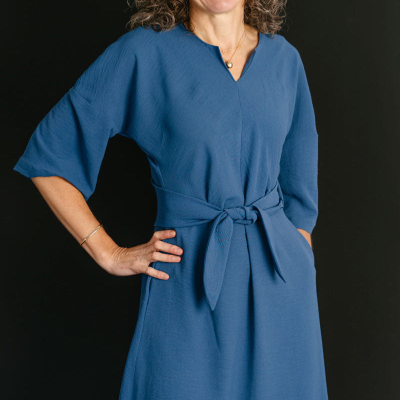 Liesl + Co-Chacarita Wrap Dress Pattern - PDF DOWNLOAD-sewing pattern-gather here online
