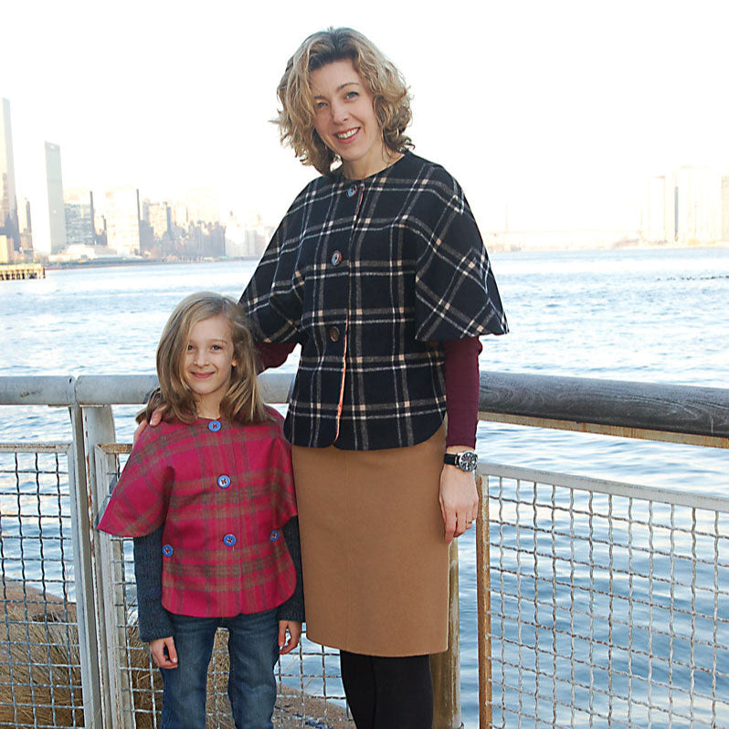 oliver + s-Forest Path Cape Pattern - PDF DOWNLOAD-sewing pattern - kids-gather here online